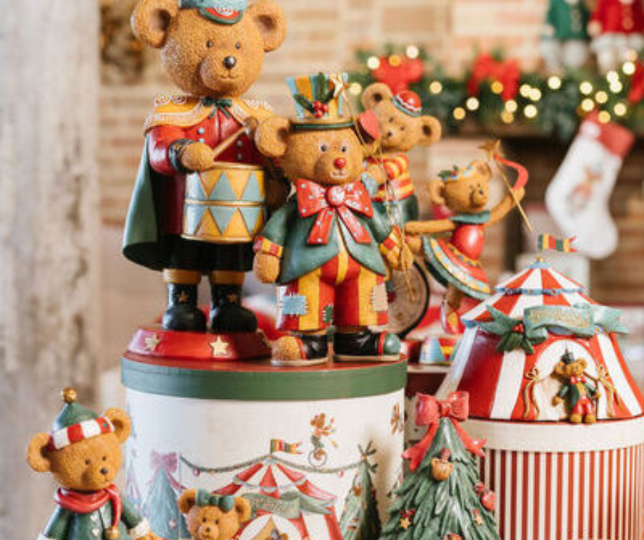 Karácsonyi dekorálás - Bear Wonderland kollekció