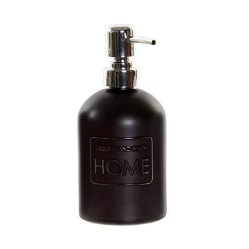 Szappan adagoló fekete_ezüst 450 ml