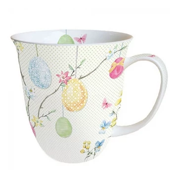 Húsvét bögre színes tojásokkal 400 ml Húsvét bögre színes tojásokkal 400 ml