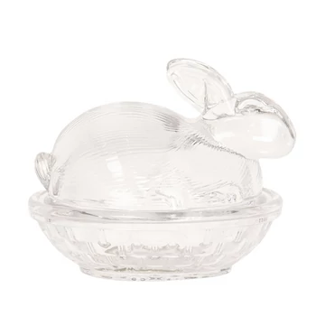 Nyuszis üveg cukortartó Nyuszis üveg cukortartó