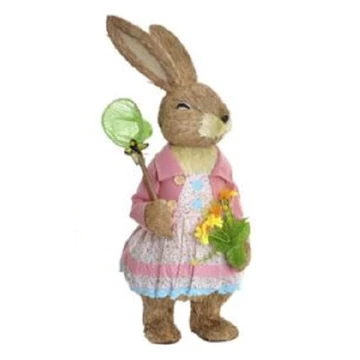 Nyuszilány lepkehálóval Nyuszilány lepkehálóval