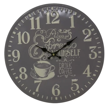 Falióra fém Coffe 40 cm Falióra fém Coffe 40 cm