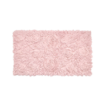 Szőnyeg fürdő/előszoba halvány rózsaszín 60 x 180 cm