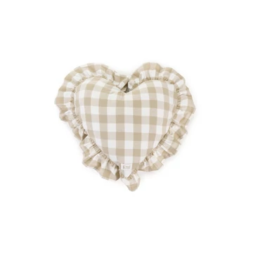 Díszpárna barna kockás Clarissa 45 x 45 cm Díszpárna barna kockás Clarissa 45 x 45 cm