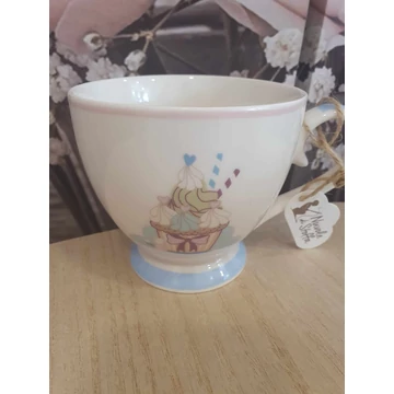 Porcelán bögre Cupcake 445 ml
