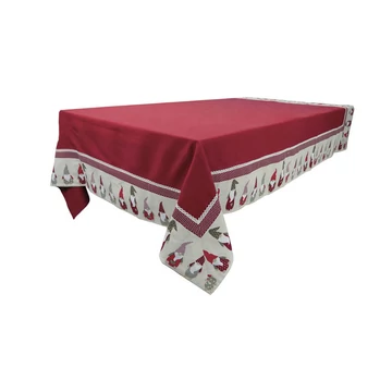 Karácsonyi manó terítő 90 x 90 cm