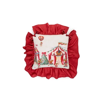 Székpárna karácsonyi hőlégballon Bear 40 x 40 +15 cm Székpárna karácsonyi hőlégballon Bear 40 x 40 +15 cm