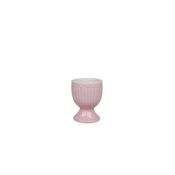 Rózsaszín porcelán tojástartó