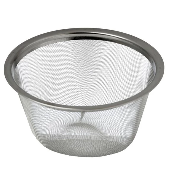 Porcelán bögre szűrővel tetővel  cica manók