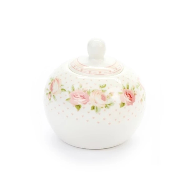 Porcelán cukortartó több rózsás Annette 270 ml