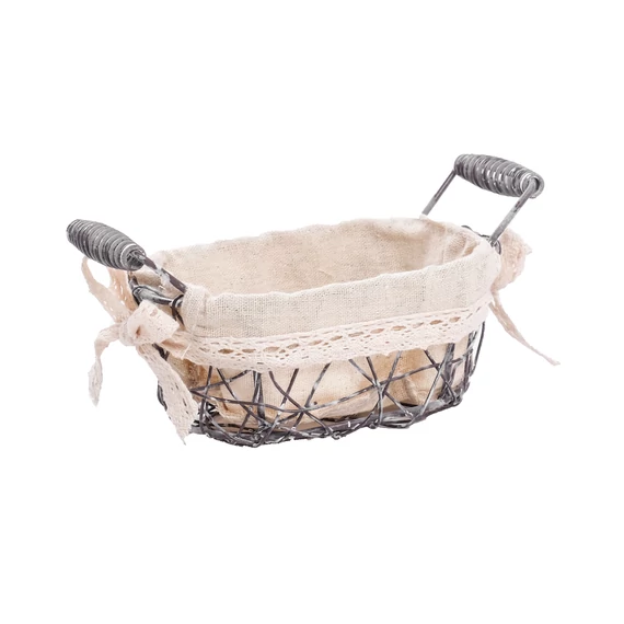 Ovális kosárka fogantyúval