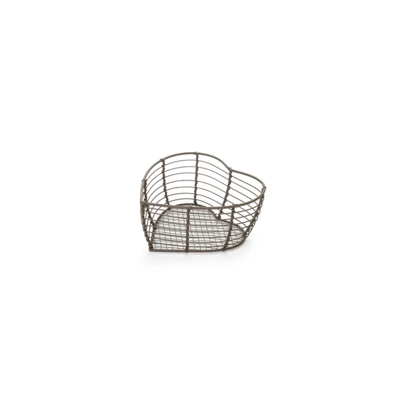 Szív fémkosár 3 db-os 20.5/ 18 / 15.5 cm