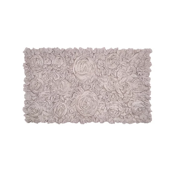 Szőnyeg fürdő/előszoba szürke 60 x 180 cm