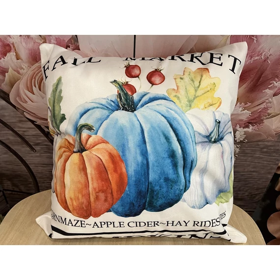 Párnahuzat FALL MARKET PUMPKINS 45 X 45 cm