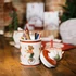 Kép 2/2 - Karácsonyi porcelán tároló bohóc maci Bear 600 ml